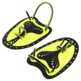 thumbnail image 1 of UPOUART 1Pair Swim Paddles Premium Silicone Adjustable Swimming Training Aid, 1 of 8