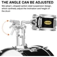 thumbnail image 4 of AODSK 5-Piece Junior Drum Set, A Complete Kit for Kids with Bass Drum, Tom-Tom, Snare, Cymbals, Hi-Tone Drum, Sticks, Base Pedal and Stool, Beginner Set, Gift for Boys & Girls, 4 of 7