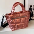 thumbnail image 1 of Bolsos de mujer de gran capacidad acolchados para mujer, bolsos de viaje, moda Simple Likrtyny  Para Estrenar, 1 of 3