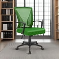 thumbnail image 4 of STTSTTA Office Chair Ergonomic Computer Desk Mesh Chair Mid Back Swivel Lumbar Support with Armrest (1, Green), 4 of 13