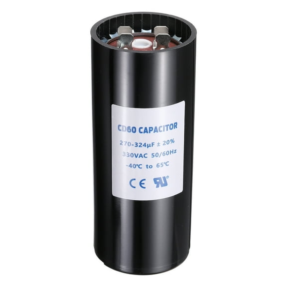 CD60 Capacitor 270-324 UF/Mfd 330 VAC 50/60 Hz for Electric Motor Starting