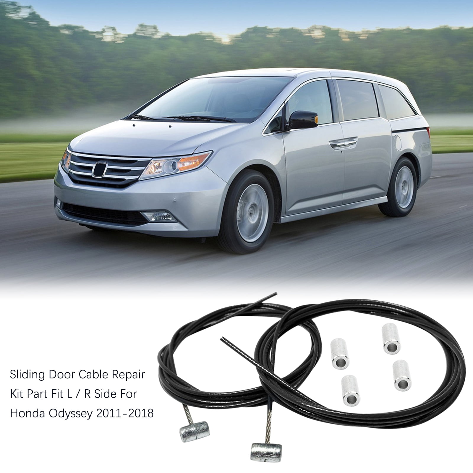 sportuli Sliding Door Cable Repair Part Assembly Kits L&R Side Compatible with 2011-2017 Honda Odyssey 