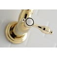 thumbnail image 4 of Kingston Brass KS3102TAL Tudor Wall Mount Pot Filler Kitchen Faucet, Polished Brass, 4 of 5