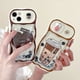 thumbnail image 4 of 1pc Summer Quicksand Three-dimensional Coffee Milk Tea Is Suitable For IPhone13 Mobile Phone Case Apple 14promax13pro New Female 11 Net Red Niche 12pro All-inclusive Anti-fall 14plus Protective Case, 4 of 4