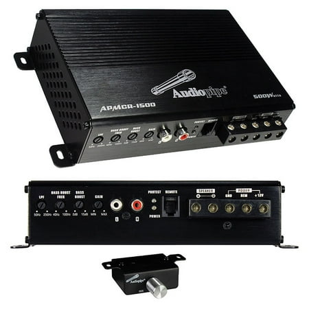 Audiopipe APMCR-1500 Class D 500W Micro Amplifier (Best Integrated Amplifier Under 1500)