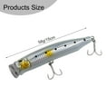 thumbnail image 2 of Fanjie Saltwater Fishing Tuna Popper Lure Color As The Picture Shows Strong Abs Resin Material Elliptical Mouth Design, 2 of 8