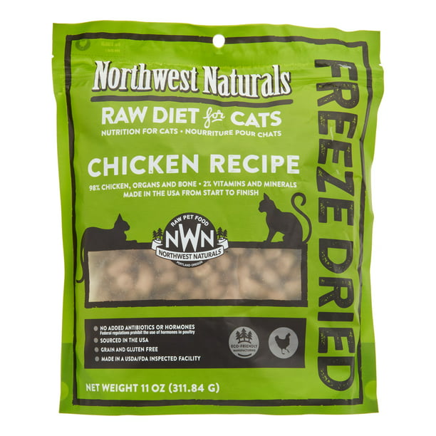 NW Naturals Chicken Freeze Dried Cat Food, 11 Oz