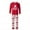 czb# Red33, variant on CUZIBR Family Outfits Matching Sets Plaid Classic Crewneck Cute Hat Letter Print Long Sleeve Shirt And Trousers Casual Clothes Cozy Clothing Outfit For Dad Outfits Set,Red,L