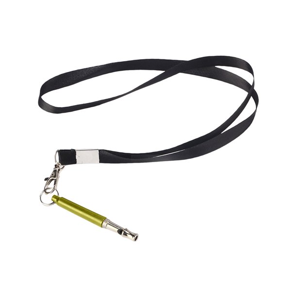 Silbato para perros para evitar los ladridos. Herramienta de adiestramiento ajustable. Control silencioso para perros. 1 cordón con paquete de 1 unidad de silbato para mascotas