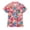 Watermelon Red, variant on JIAYUE Boy's Child T Shirt Classic Turn Down Collar Rabbit Pattern Printed Short Sleeved Summer Casual Shirts Beach Lightweight Fashion Soft Shirts,7-8 Years