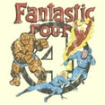 thumbnail image 2 of Men's Marvel: Fantastic Four Distressed Classic Squad  Graphic T-Shirt, 2 of 4
