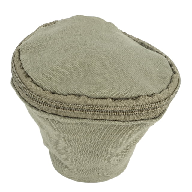 Sac de Rangement pour Filtre à Café Réutilisable en Toile Imperméable Porte-Papier Filtre en Forme de Cône de Café Portable