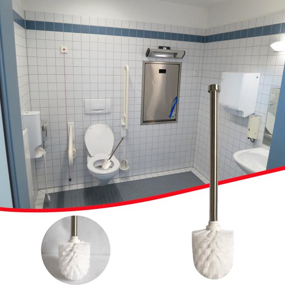 Bathroom Products Clearance Bathroom Toilet Brush Toilet Steel Brush High-End Toilet Toilet Brush Stainless Bathroom Products, Home Textile Bathroom Products