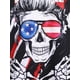 thumbnail image 4 of Top Cami de Talla Extra con Estampado de Bandera Americana Rosegal Camisetas sin mangas de talla grande, 4 of 5