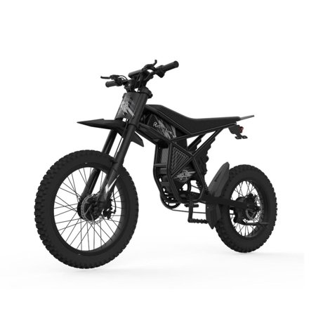 GT73 Electric Dirt Bike for Adults, 2000W Electric Motorcycle,1747Wh Dual Battery, Max 37 MPH & 85 Mile Long Range, Dual Hydraulic Brakes & 6 Layers FullSuspension,25Inch Off Road Tires