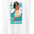 thumbnail image 3 of Disney Princess - Moana Full Body Portrait- Women's Short Sleeve Graphic T-Shirt, 3 of 5