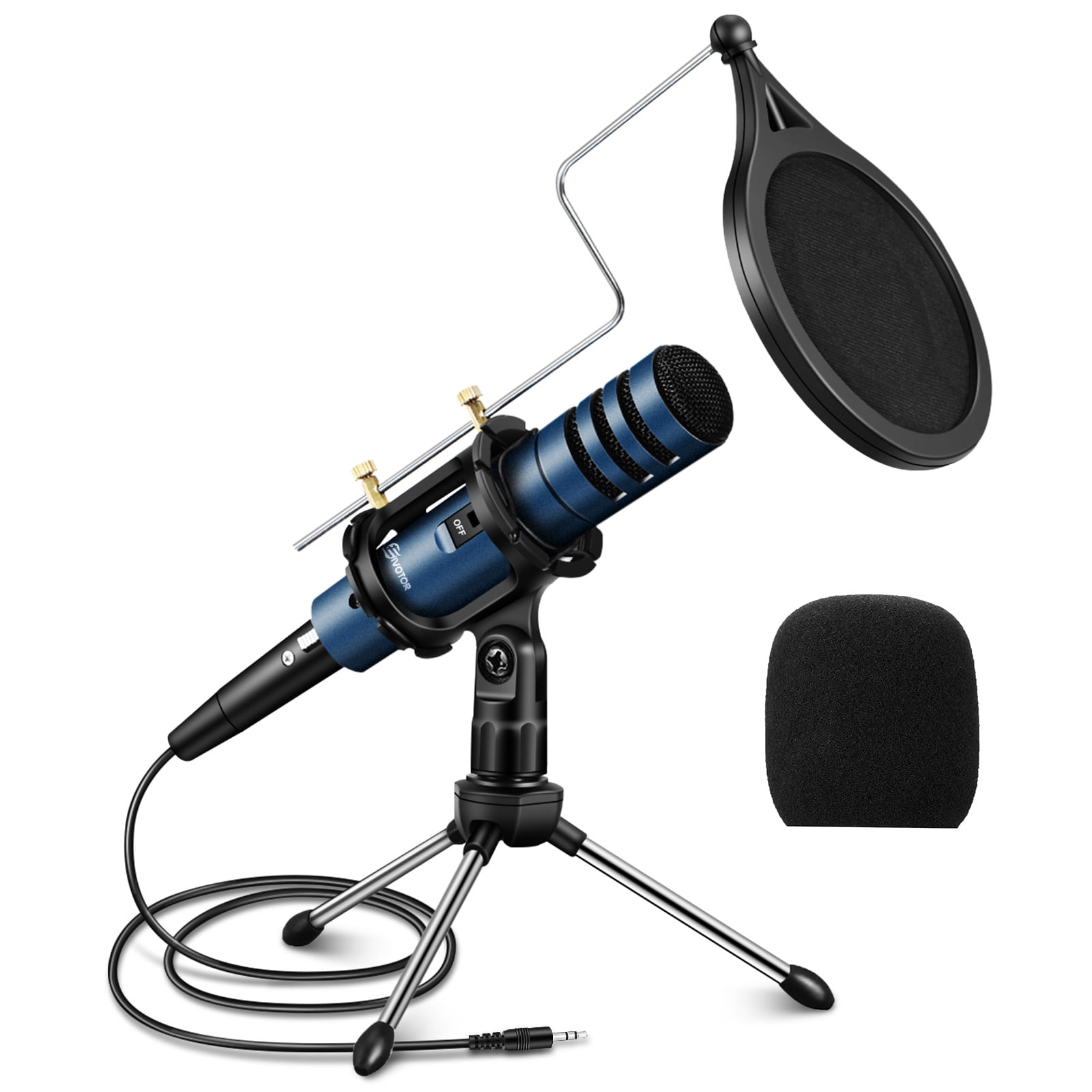 "Condenser Microphone, Wired Recording Condenser Microphone Kits for