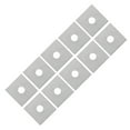 thumbnail image 3 of Kairuite 10pcs 12×12×1.5mm Square Straight Carbide Inserts for woodturning Planer Cutter, 3 of 8