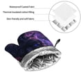 thumbnail image 6 of Cauagu Galactic Wolf Stare Print Oven Mitts and Pot Holders 4 pcs Set,Extra Thicken Long Kitchen Oven Glove Potholders BBQ Gloves-Oven Mitts and Pot Holders(11 Inch), 6 of 6