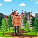 thumbnail image 5 of Disfraz de Orion, Humpty Dumpty Fancy, estándar para adultos, 5 of 6