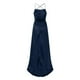 thumbnail image 5 of Vestidos de invitada de boda Prolriy para mujer 2024, elegantes vestidos largos sin espalda para mujer, de satén Crisn, con espagueti, para fiesta de graduación, con abertura lateral, vestido de, 5 of 6