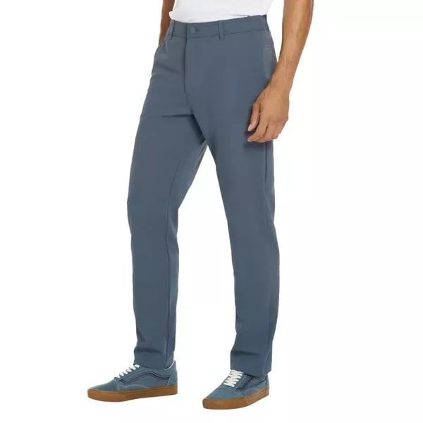 Hurley Men's Regular Fit 4-Way Stretch Hybrid Pants, Blue 34 x 29