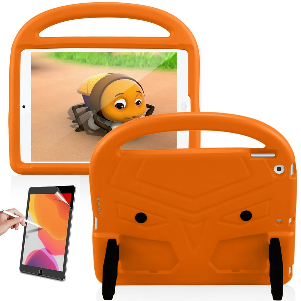 iPad 10.2 2019 Kids Case with Soft Screen Protector, iPad 7th