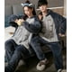 thumbnail image 2 of Pijama de animales de dibujos animados para parejas, pijama cálido y cómodo de una pieza, disfraz de Cosplay para fiesta de Navidad y Halloween para mujeres y hombres, 2 of 4