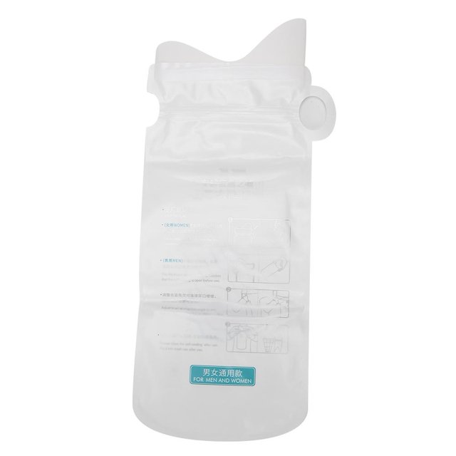 LAFGUR Sac d'Urgence 700ml Portable Unisexe Hommes Femmes Voiture Toilette Mobile 4 Pcs