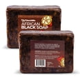 thumbnail image 5 of Churchwin African Black Soap (0.332lb), 100% Natural Soap, For Acne, Dry Skin and Rashes, Face and Body Wash, For All Skin Types, Authentic Handmade Soap, Pure Raw Ingredients, 5 of 10
