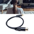thumbnail image 3 of Cable XLR Hembra A Conector Fono De 3 Pines, Cable Estéreo XLR Hembra A Fono Flexible Que Reduce La Pérdida De Señal Conector Chapado En Oro Para Micrófono Mezclador, 3 of 7