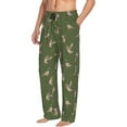 thumbnail image 6 of Sikiie Birds Wild Ducks Pajama Pants Men, PJ Bottoms, Sleep & Lounge Pants-Large, 6 of 6
