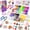 10000 Pcs, variant on 3000+ Rubber Band Bracelet Kit, Colorful Loom Bracelet Making Kit with Storage Box, DIY Art Craft Set with Charms Beads for Beginners Birthday Party Christmas Gift