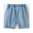 thumbnail image 5 of Esaierr Kids Toddle Boys Summer Jeans Denim Pants Shorts Summer,Casual Shorts Elastic Waist Shorts Jeans Shorts for 1-7Years Old, 5 of 8