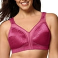 thumbnail image 1 of TEMOGU-Womens 18 Hour Comfort-Strap Wireless Bra, Full-Coverage Bra with 4-Way Trusupport, Single & 2-packFull Coverage Bra, 1 of 4