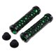 thumbnail image 1 of 2 uds empuñaduras de bicicleta silicona suave ultraligero manillar cubierta de agarre funciona Verde, 1 of 7