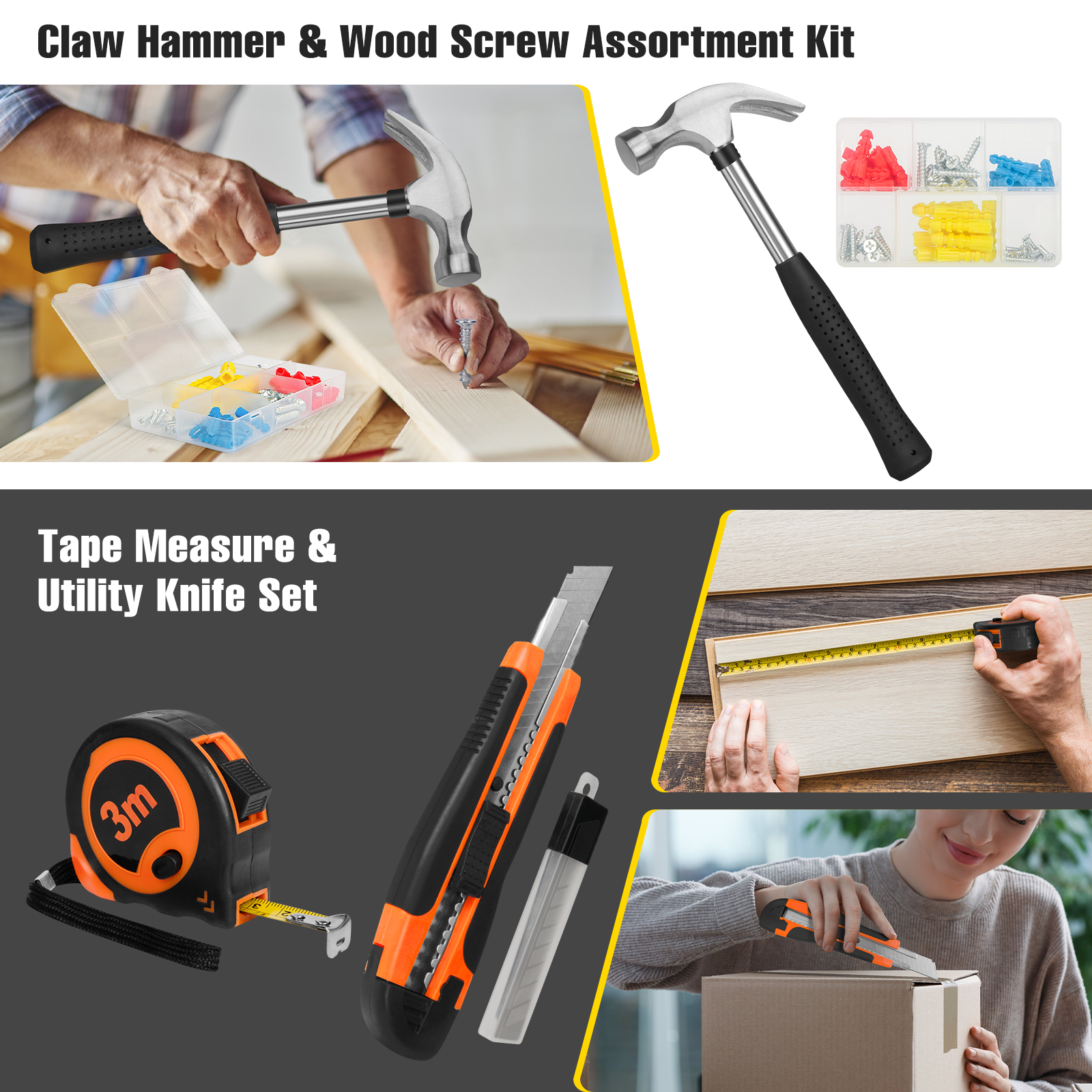 Cshidworld 171-Piece Mechanics Tool Set Socket Wrench Kit photo 8