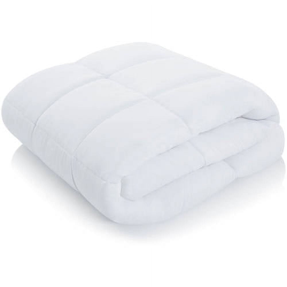 Linenspa All-Season Down Alternative Comforter, White, Cal King