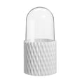 thumbnail image 1 of Porta pinceles de maquillaje [Novedad 2023] [ & ] Organizador giratorio de 360º para pinceles de maquillaje con tapa para tocador y baño, 1 of 8