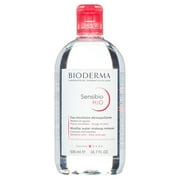 Bioderma - Sensibio, H2O Soothing Micellar Cleansing Water and Makeup Removing Solution for Sensitive Skin - Face and Eyes - 16.7 fl.oz.