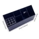 thumbnail image 4 of Jumpingount Caja de almacenamiento de tijeras, suministros de belleza, contenedor de tijeras de múltiples compartimentos, abrazaderas, soporte Cuidado del cabello Negro, 4 of 6