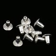thumbnail image 3 of 10pcs Sterling Ear Backs Back Earnuts Jewelry Crafts 6mm, 3 of 8