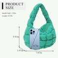 thumbnail image 3 of Kukuzhu Small Quilted Tote Bag for Women, Soft Puffer Tote Bag Lightweight Designer Pleated Hobo Bags Handbag Puff Bags, 3 of 7