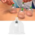thumbnail image 1 of Cupping Therapy Cup, Cupping Vacuum Suction Cup Durable Improve Circulation  for Home Round, 1 of 8