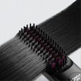 thumbnail image 5 of Cepillo alisador de pelo inalámbrico con calentamiento cerámico rápido, temperatura ajustable, ideal para viajes (blanco)., 5 of 5