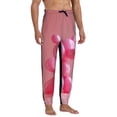 thumbnail image 4 of Kdxio Pink Balloon Puppy Art Pattern Joggers,Sweatpants for Men with Pockets-X-Large, 4 of 5