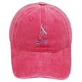 thumbnail image 2 of Unisex Breast Cancer Awareness Washed Baseball Cap for Men Women Summer Outdoor Sun Protection Hat RD1, 2 of 2