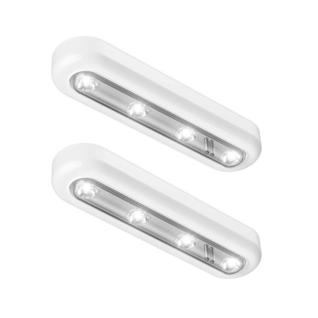 Closet Lights, One Touch Light, 4led Touch Tap Light, Stickon