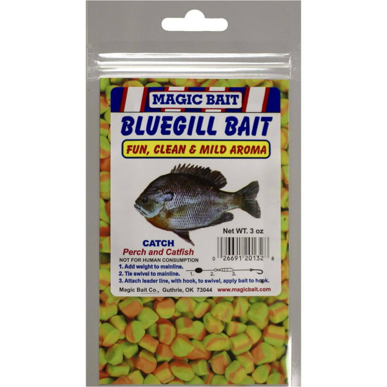Magic Bait Liver Bluegill Dough Bait, Tri-color, 2.5 oz 