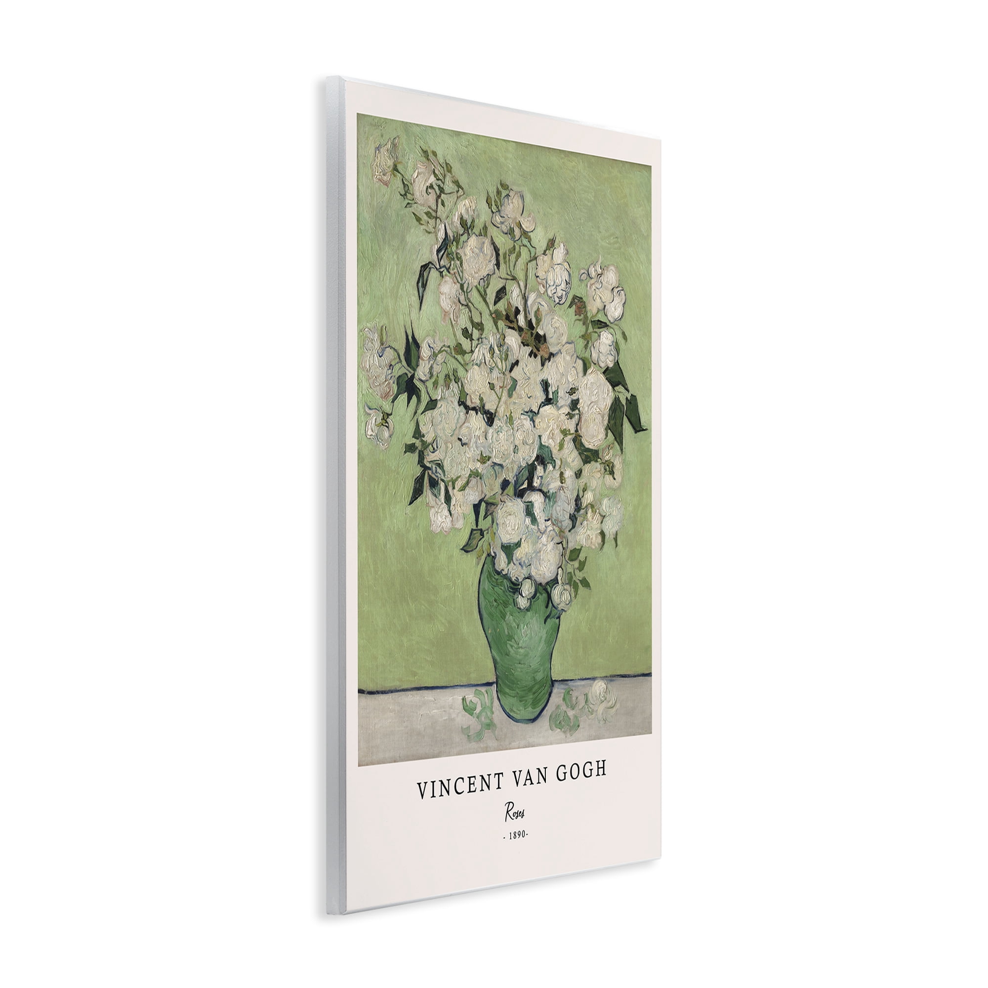 Stupell Industries Classic Roses Van Gogh Wall Plaque Art, design by Vintage Hustle